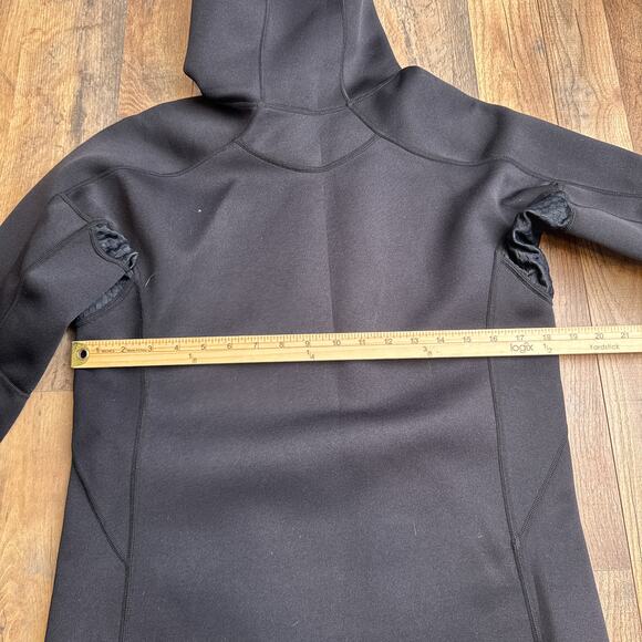 Kutting Weight Sauna Hoodie Men's XS Black SweatTech Neoprene Boxing MMA 6624 - Picture 8 of 10